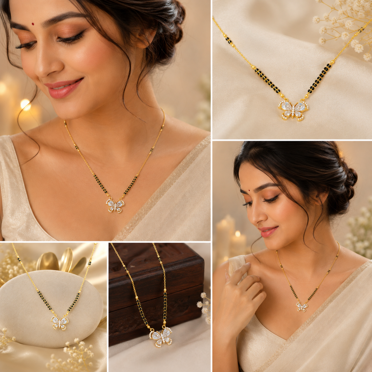 Butterfly Mangalsutra