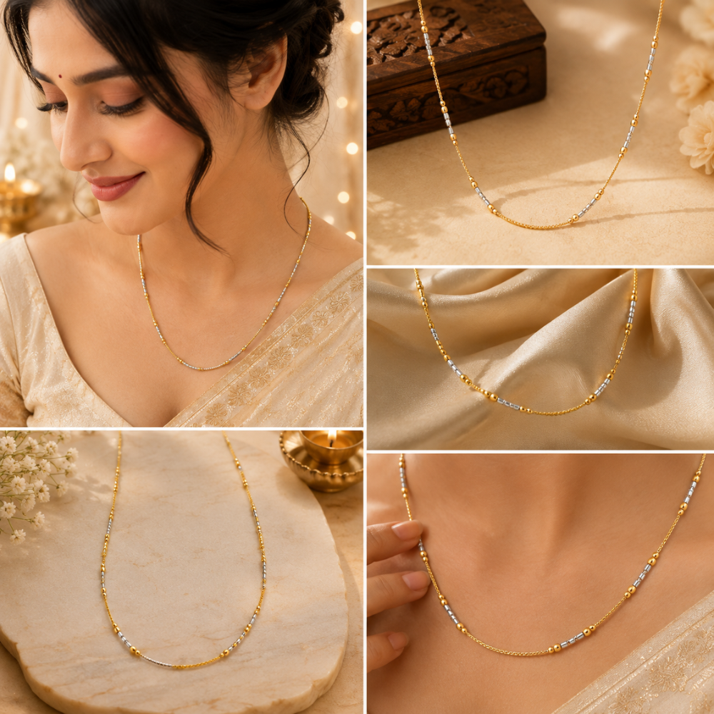 Ishira Gold & Silver Mangalsutra