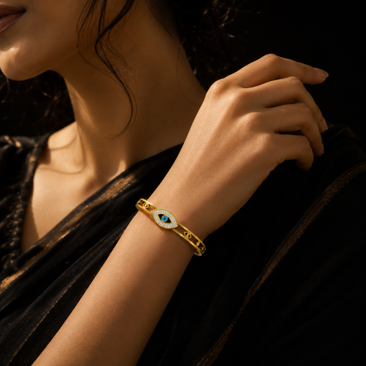 Trinetra Rose Gold Bracelet