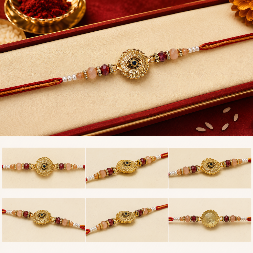 Sun rounding Rakhi