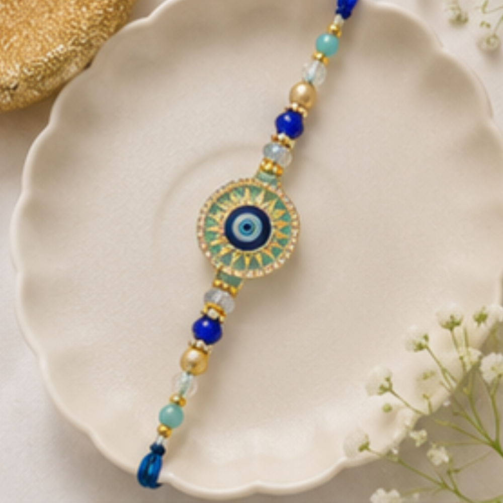 Blue Stone Rakhi