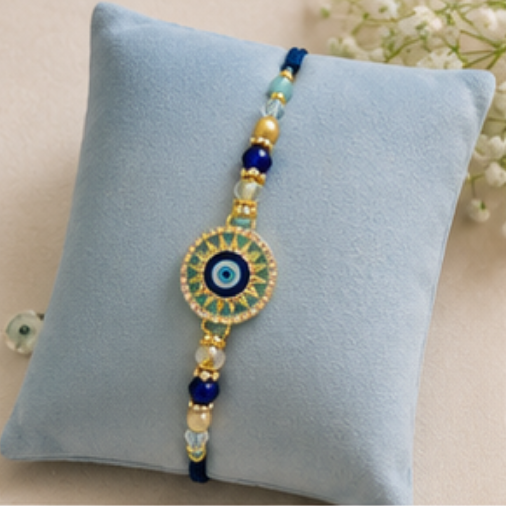 Blue Stone Rakhi