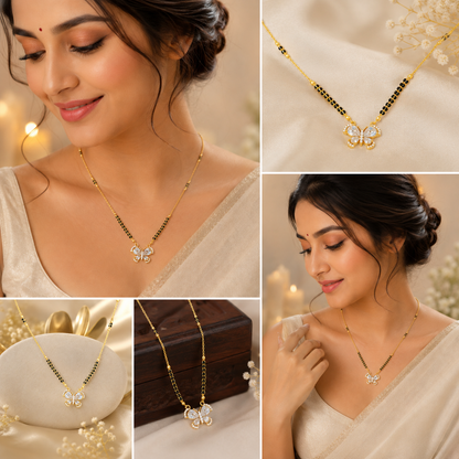 Butterfly Mangalsutra