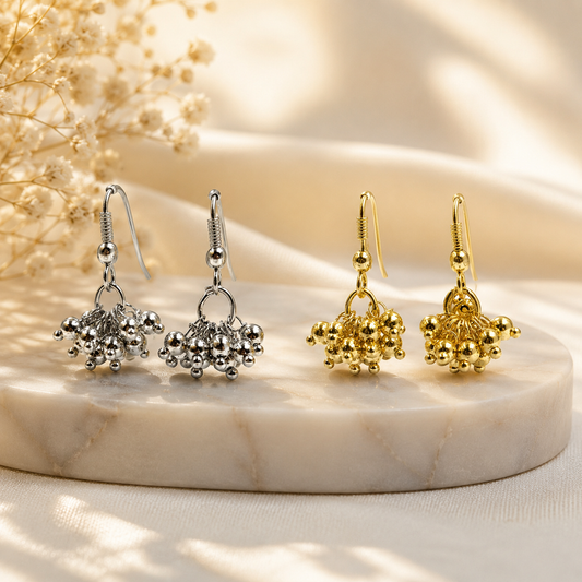 Radiant Ball Drop Earrings