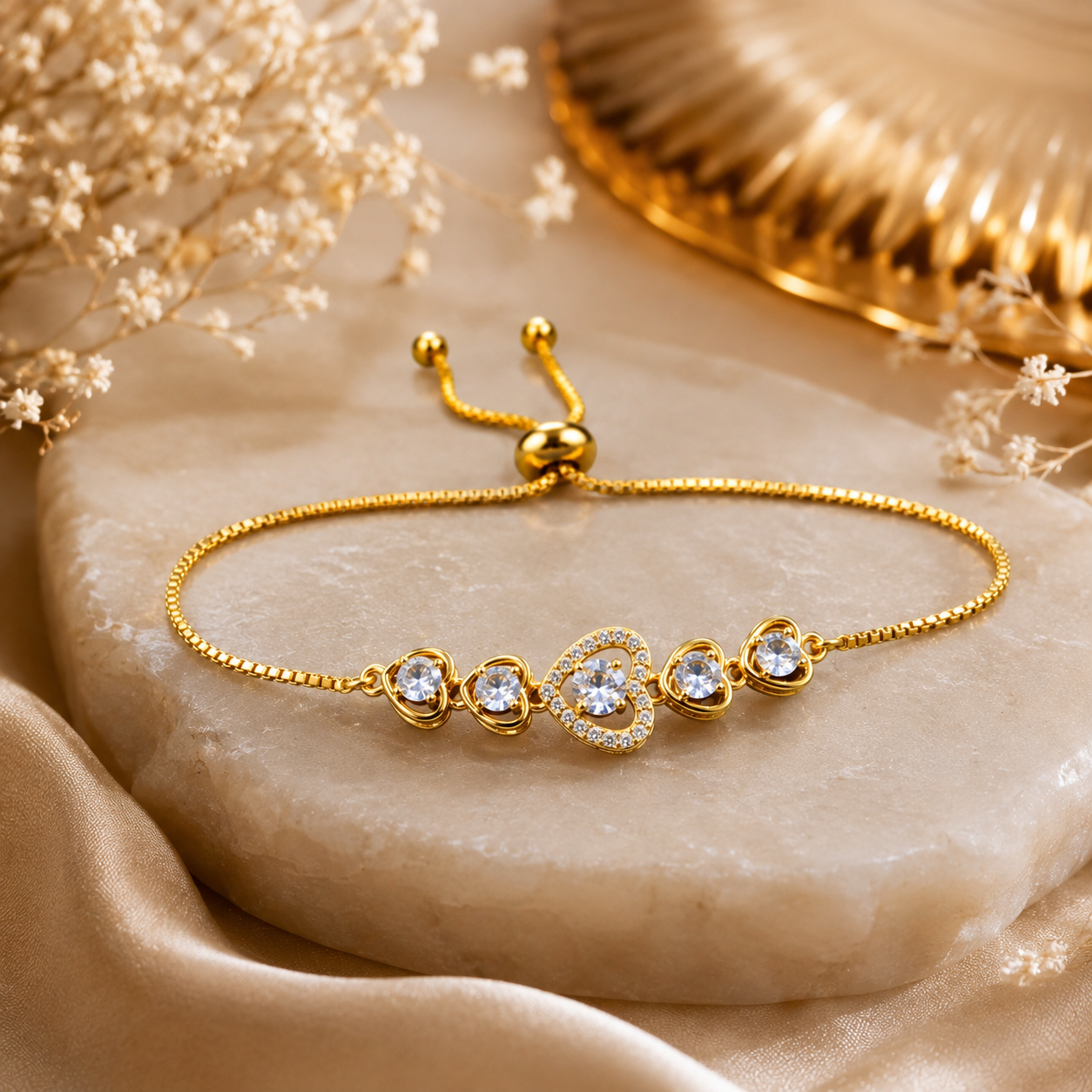 Eternal Hearts Bracelet