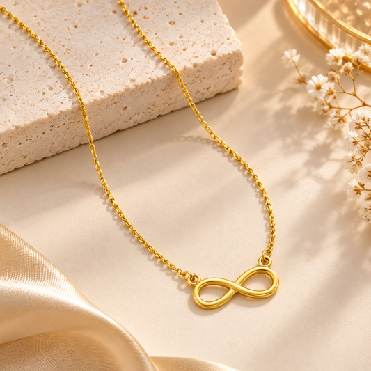 Eternelle Infinity  Gold Chain