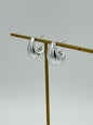 Ovisha Twist Stud Earrings Sliver