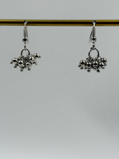 Gold Ball Drop Earrings