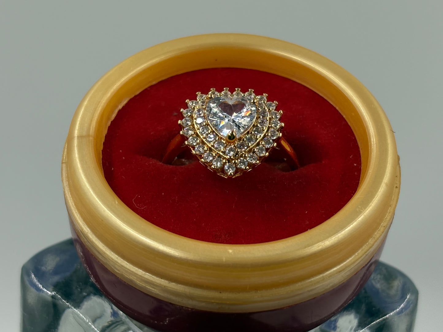 Queen's Heart Adjustable Ring