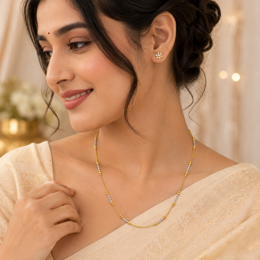 Ishira Gold & Silver Mangalsutra