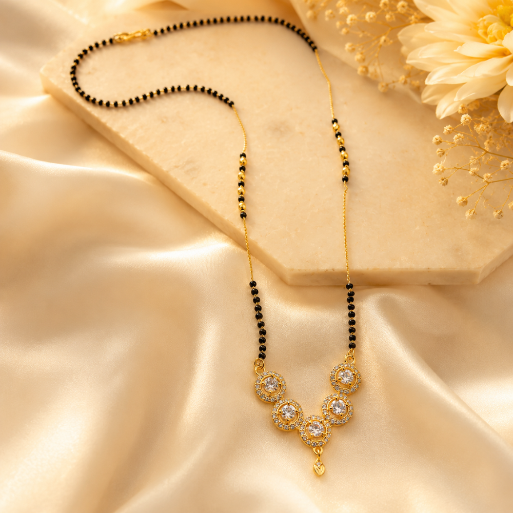 Kiara Five Bloom Mangalsutra