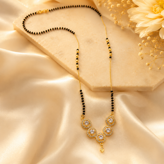 Kiara Five Bloom Mangalsutra