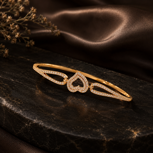 Mera Dil Gold Bracelet