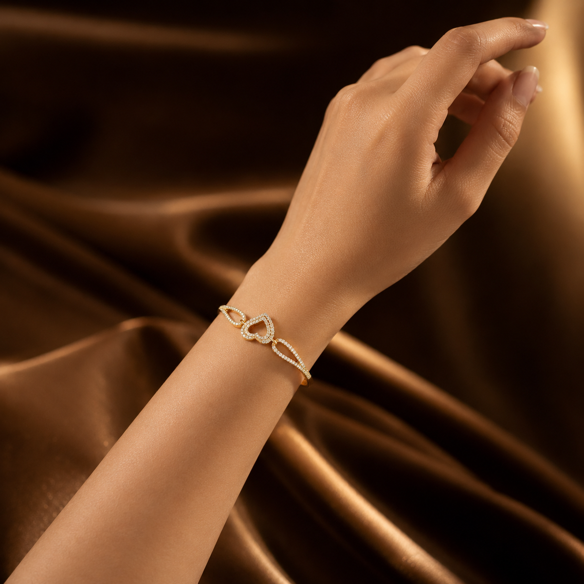 Mera Dil Gold Bracelet
