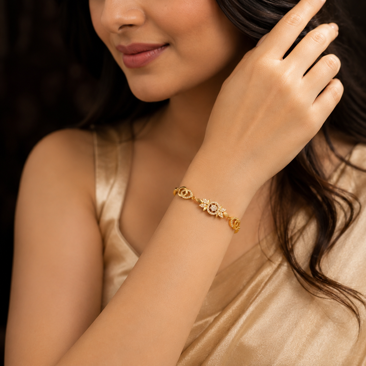 Niva Stone Gold Bracelet