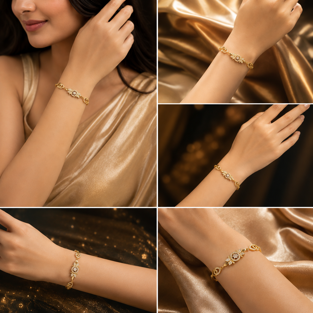 Niva Stone Gold Bracelet