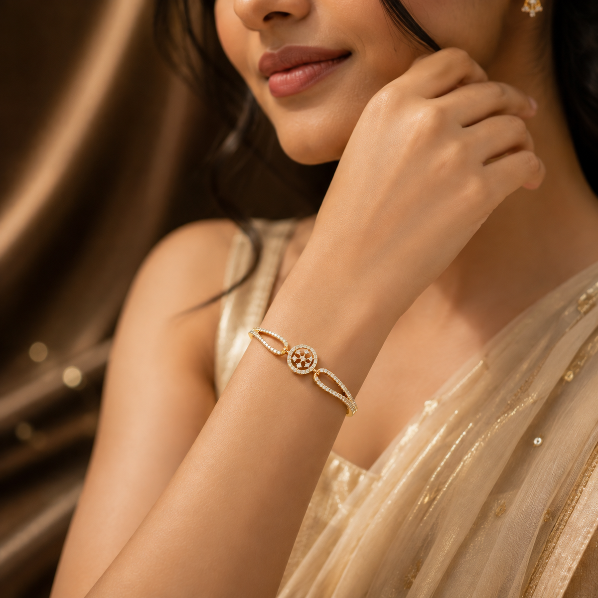 Queen Rose Gold Bracelet