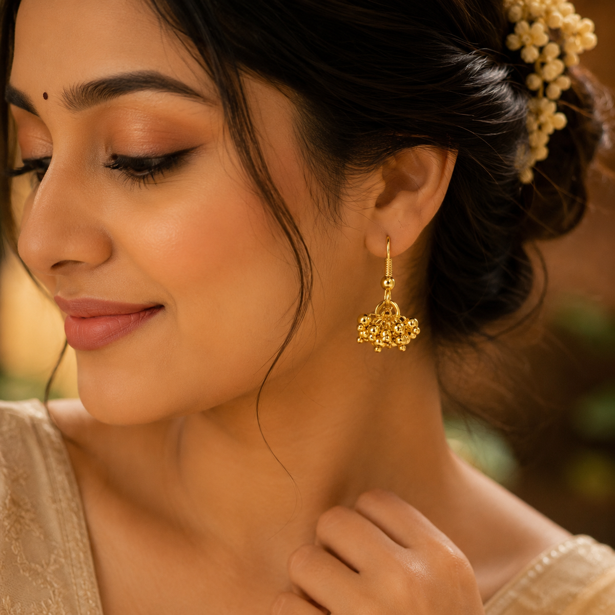 Radiant Ball Drop Earrings