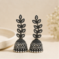 Rhythm Leaf Silver Earrings