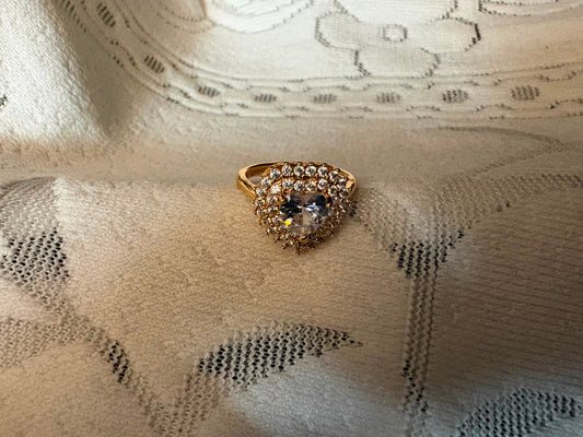 Queen's Heart Adjustable Ring