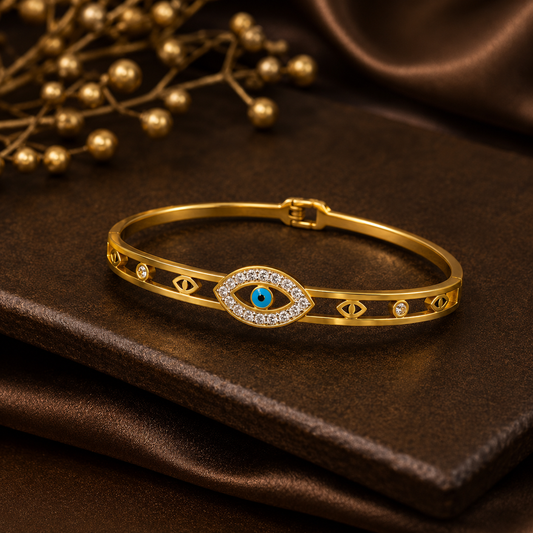 Trinetra Rose Gold Bracelet