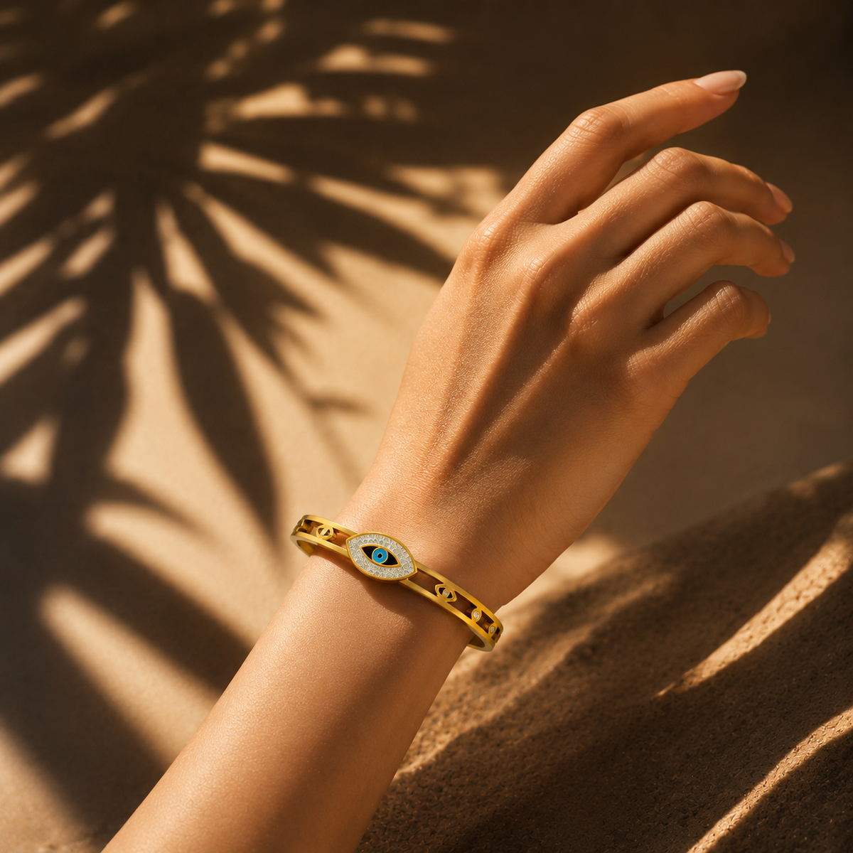 Trinetra Rose Gold Bracelet