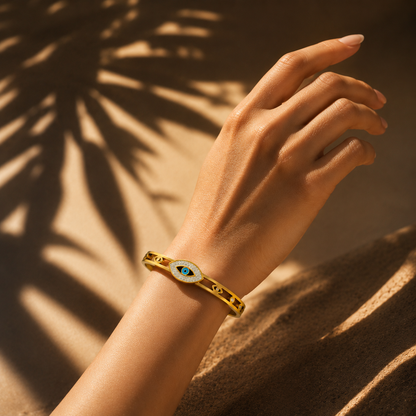 Trinetra Rose Gold Bracelet