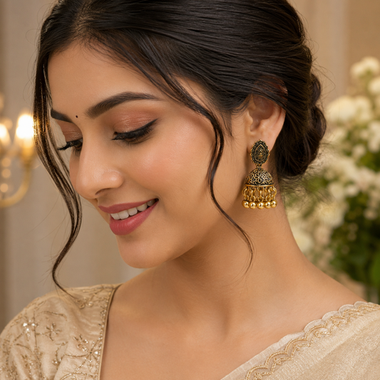 Vanya Vintage Jhumka Earrings