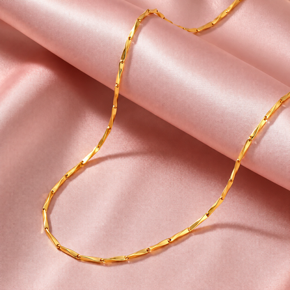 Ziva Gold Plated Link Chain