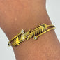 Leaf Stone Gold Bracelet